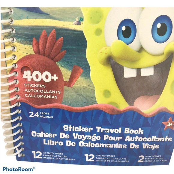 Nickelodeon The Spongebob Movie Sticker Travel Book - Picture 3 of 12